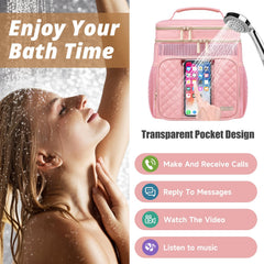 Tealari sac-toilette multi-poches, organisation optimale pour cosmétiques et accessoires.