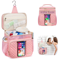 Tealari sac-toilette poche téléphone transparente etanche, accès rapide en déplacement.