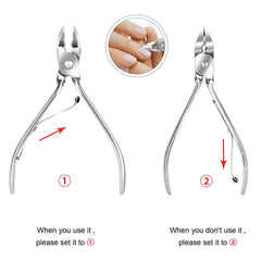 Teamkio lime à ongles inox, fini lisse et durable.