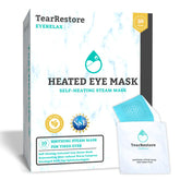 TearRestore EyeRelax—masque chauffant nocturne offrant confort et hydratation.