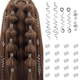 TEBIEKOY ensemble-accessoires-cheveux-or-26-piece, idéal pour sublimer vos coiffures avec élégance.