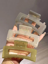 TEBIEKOY pince-cheveux extra-large ouverte à 180 degrés pour cheveux épais.