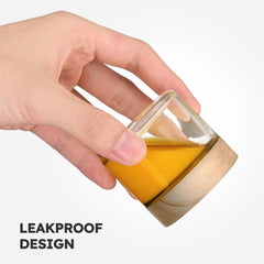 Tecohouse bocaux verre avec etiquettes incluses, suivi des dates simplifié
