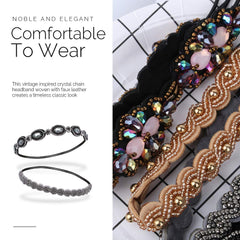 Design élégant Teenitor avec strass brillant pour robes et festivals.