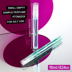 Teenitor-bouteille-spray-10ml-transparente: voir rapidement le niveau de liquide