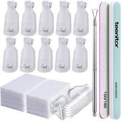 Clip de retrait gel : retrait facile du gel sans endommager les ongles