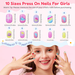 Teenitor: 12 tailles d’ongles pour un ajustement rapide et précis.