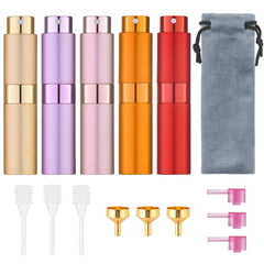 Tekson atomiseur parfum 8ml voyage rouge, pratique et léger pour vos déplacements.