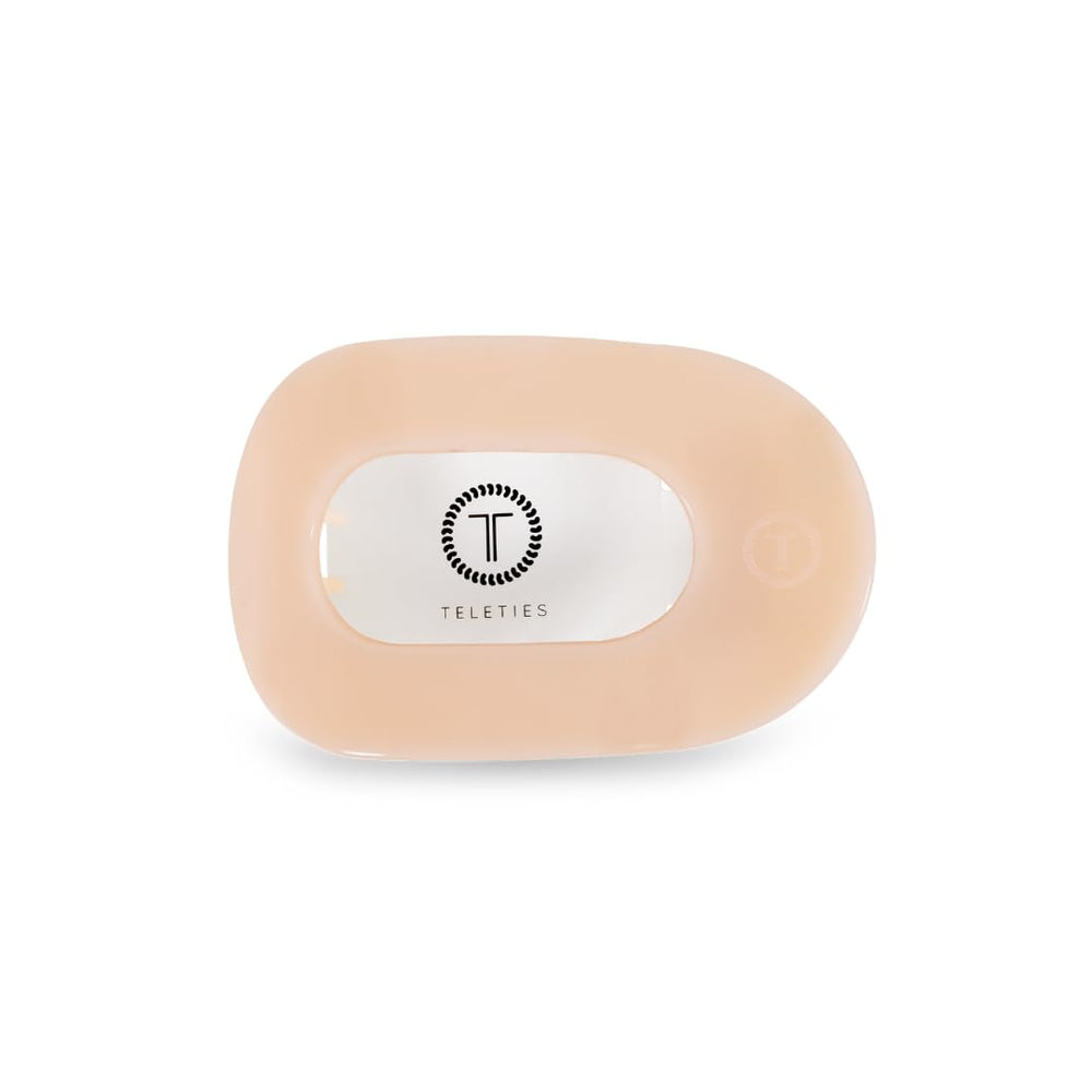 TELETIES clip plat rond — prise ferme pour un maintien sans glisse.