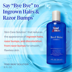 Tend Skin Solution: application post-rasage pour réduire irritations et rougeurs.