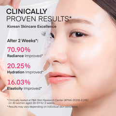 TEREZ & HONOR Collagen Night Wrap Mask ready for even application on skin.