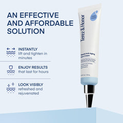 TEREZ & HONOR Crème Yeux – peptides et niacinamide pour élasticité et teint uniforme.