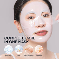 Pores affinés et texture plus lisse grâce à Niacinamide et collagène