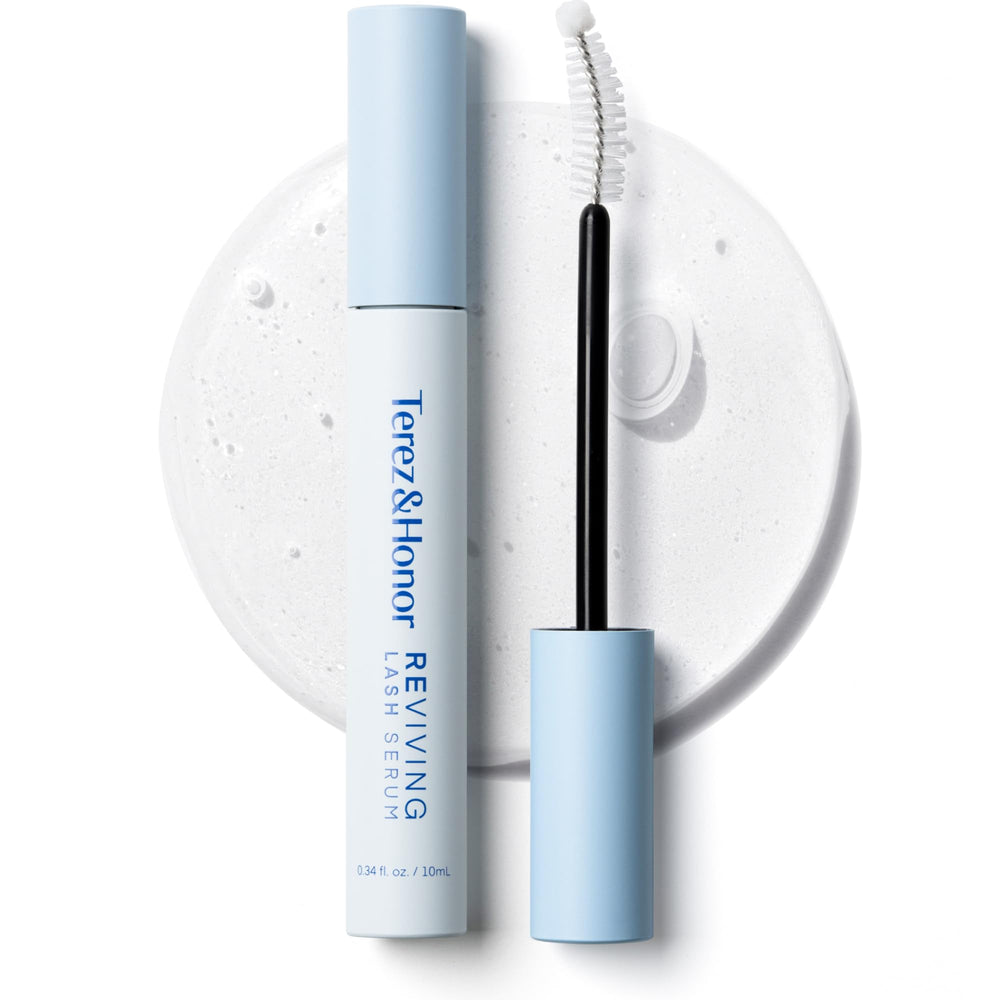 Terez & Honor Reviving Lash Serum bouteille : soin quotidien des cils pour densité et longueur