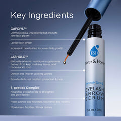 TEREZ & HONOR sérum cils-applicateur : application précise à la racine des cils