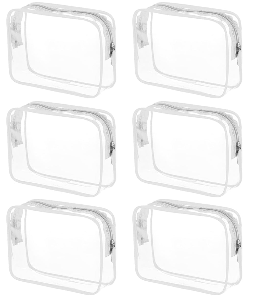 Sacs cosmétiques transparents Tergy, ensemble pratique pour le rangement quotidien