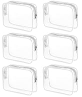 Sacs cosmétiques transparents Tergy, ensemble pratique pour le rangement quotidien