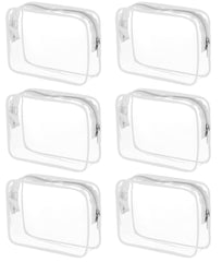Sacs cosmétiques transparents Tergy, ensemble pratique pour le rangement quotidien