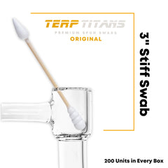 TerpTitans Original – pointe spirale pour absorption maximale sur surfaces délicates