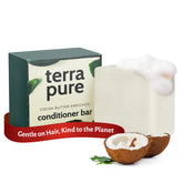 Terra Pure Conditionneur Bar emballage carton recyclable et zéro déchet.
