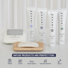 Après-shampoing Terra Pure Infuse en bouteille, douceur capillaire en déplacement