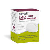 Terrasil Folliculite savon en barre pour soulager l irritation et nettoyer les follicules.