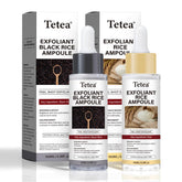 Tetea Peel Shot Riz Ampoule – Bouteille blanche, éclat et hydratation légère pour tous types de peau.