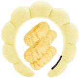 Bandeau spa Tetizo en éponge absorbante pour le visage.