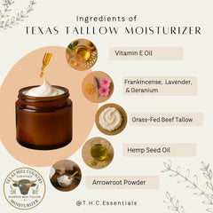 Texas Hill Country Essentials, crème pour le corps, peau douce et nourrie.