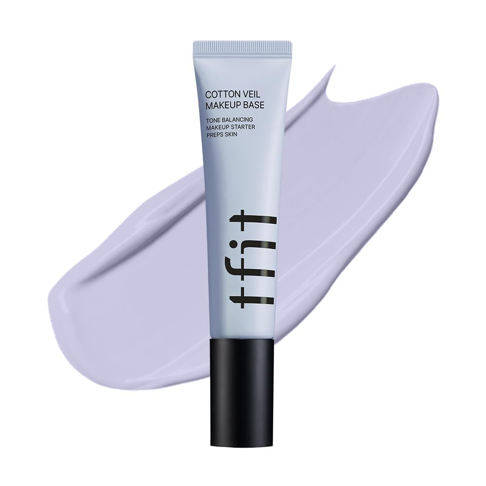 Base TFIT Voile Coton en bouteille, application fluide pour peau uniforme