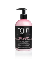 tgin Eau de Rose: lissage sans rinage sur bouteille, hydratation longue durée.
