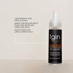 tgin Honey Whip: boucles bien définies et souples pour un fini naturel.