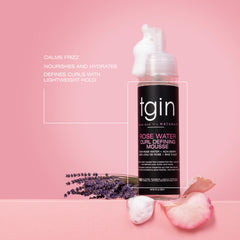 tgin Rose Water Mousse – brillance naturelle et hydratation durable