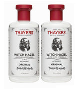 Thayers hamamélis avec Aloe vera, bouteille originale; rafraîchit et apaise la peau.