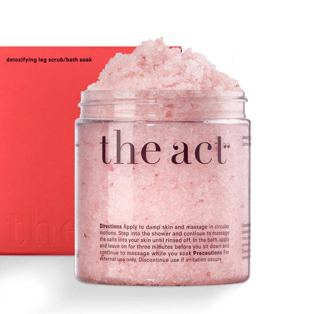 The Act Detox gommage corps sel Himalaya – exfolie en douceur et revitalise la peau