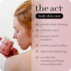 The Act Detox gommage menthol et herbes – sensation rafraîchissante
