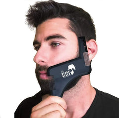 The BEARD BLACK, ligne des joues et du cou délimitée avec précision.