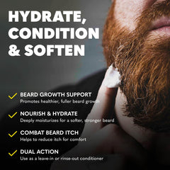 The Beard Club – application sur barbe, texture légère sans gras.