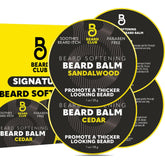 The Beard Club baume barbe Cèdre Santal – emballage élégant