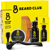 The Beard Club Derma Roller, 540 aiguilles titane pour peau et barbe rafraîchie.