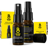 The Beard Club: tête derma-roller 0,3 mm titane, durabilité et précision.