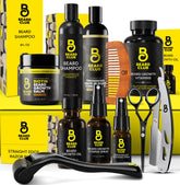 Dérma roller titane The Beard Club avec aiguilles pour barbe et cuir chevelu