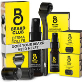 The Beard Club Premium Derma Roller visage, peau raffermie et revitalisée.