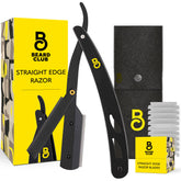 The Beard Club rasoir droit pour homme avec prise en main précise
