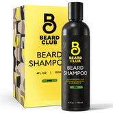The Beard Club Shampoing Barbe Original dans un flacon, nettoyage en douceur et revitalisation.