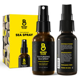 The Beard Club spray texturisant sel de mer sur bouteille pour vagues naturelles