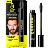 Teinture barbe The Beard Club appli-brosse : couleur immédiate et naturelle.