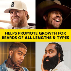 The Beard Club vitamines barbe – comprimés riches en nutriments pour soutenir la croissance naturelle.