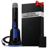 The Beard Struggle Carbon X: brosse chauffante pour lisser et démêler rapidement la barbe.