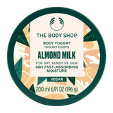 The Body Shop Almond Milk Body Yogurt — absorption immédiate pour une peau hydratée durable.